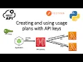Usage Plan API key - Amazon API Gateway