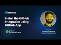 Install the SEI GitHub integration using GitHub App Harness Software Engineering Insights