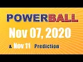 Powerball draw Sat Nov 7 2020 predictions for Nov 11 - Jackpot 149M