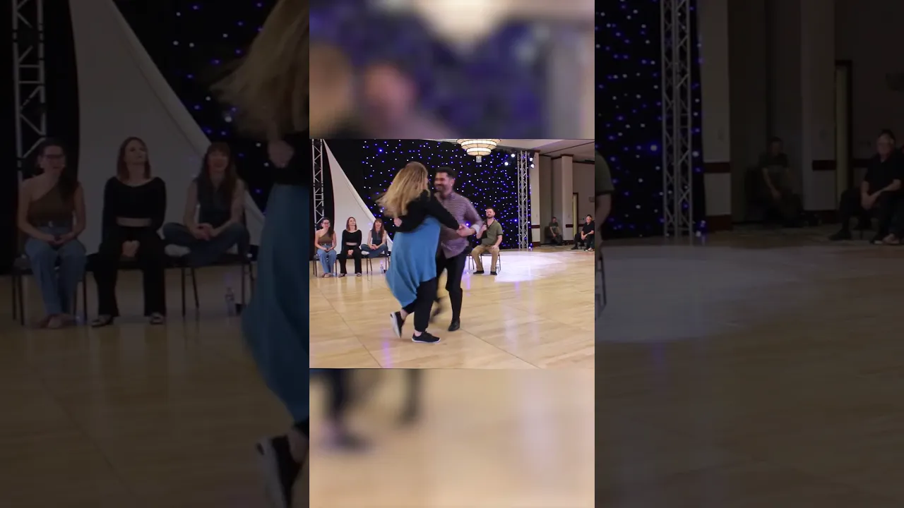 Improv Dance to ‘Confetti‘ by Charlotte Cardin by Ben Morris and Janelle Guido at SwingCouver #dance