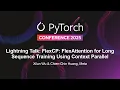Lightning Talk FlexCP FlexAttention for Long Sequence Training - Xilun Wu Chien-Chin Huang