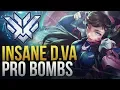 MOST INSANE D VA BOMBS FROM PROS - Overwatch Montage