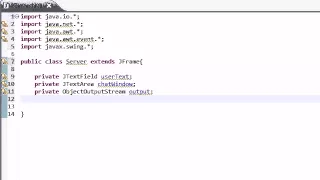Intermediate Java Tutorial 38 Awesome Instant Messaging Program with Streams and Sockets YouTu