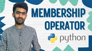 Membership Operator Python Mastery Ep-14 code io - Tamil
