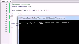 Buckys C Programming Tutorials 28 Default Arguments Parameters