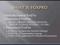 02 FoxPro Tutorial Series 2 Basic Concept of FoxPro