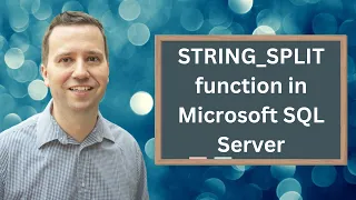STRING - SPLIT Splitting strings into multiple rows using SQL Server using a delimiter or separator