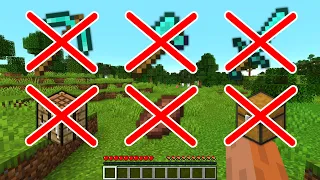 10分ごとに縛りが増えていくマインクラフト マイクラ 