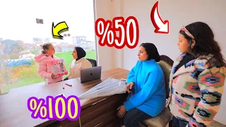 بنت صغيرة تنجح فى الامتحان شوف حصل اية 