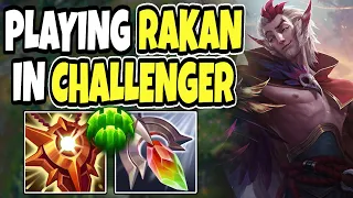 How to play Rakan like a Challenger support - Challenger support commentary