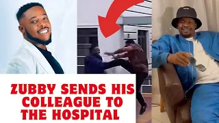 zubby michael s action lands colleague in the hospital