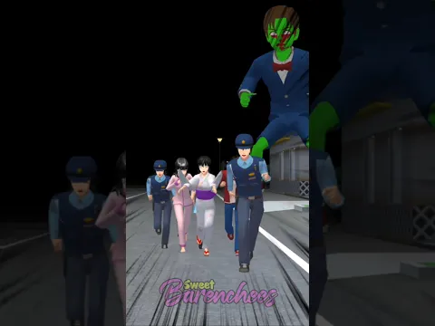 Robot Mio selamatkan Kak Yuta dari Virus Zombie #sakuraschoolsimulator #sakura