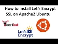How to install Let s Encrypt SSL on Apache2 Ubuntu