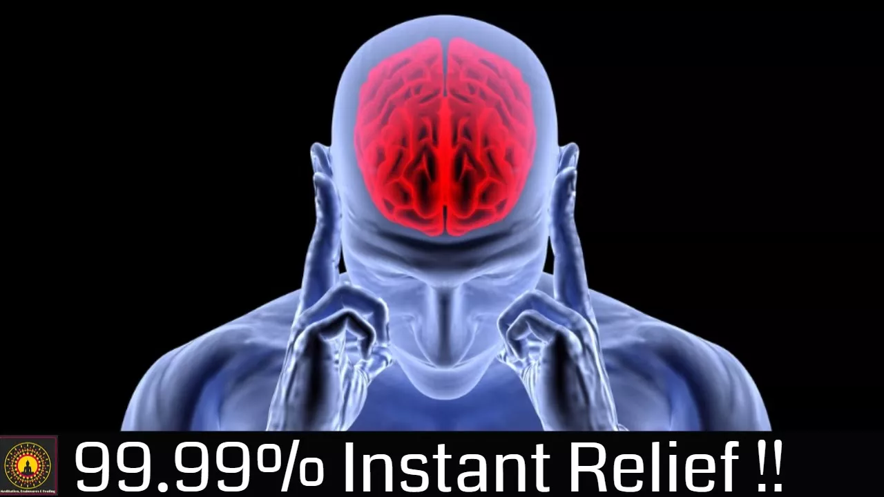 Instant Migraine Headache Relief Pure Binaural Beats | Stress Relief | VASTU Binaural Beats #11