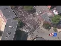 Free speech rally cut short after massive counterprotest