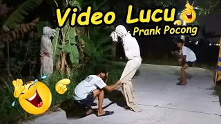 Prank PocongTerlucu Terbaru Bikin Ngakak Expose Cisoka 🤣  ​#videolucu #viral #pocongviral #prank