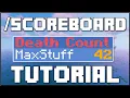 Minecraft - How To Use The Scoreboard Command