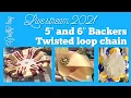 live HOMECOMING mum making homecoming mum backers twisted loop chain for 30 mum