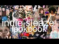 Lagu Indie Sleaze aesthetic lookbook | outfit ideas + the style explained ✨ alternative, Y2K, fashion 