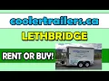 Lethbridge Rent or Buy cold storage space mobile trailers freezer trailer refrigeration storage