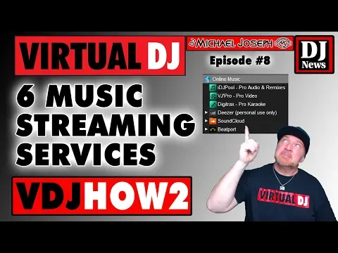 Download MP3 6 Music Streaming Services in Virtual DJ - VDJHow2 (episode 8)