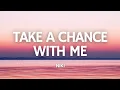 Download Lagu Take A Chance With Me - NIKI | Song Lyrics