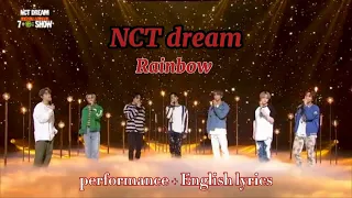 Download NCT Dream - Rainbow || Performance + English lyrics MP3