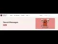 Secret Message Python 3 project -