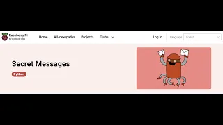 Secret Message Python 3 project -