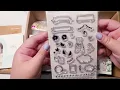 No Talking | Unboxing Japanese Stationery Haul | Daiso, Cozyca | Memo Pads, Stickers | Semi- ASMR