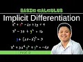 Implicit Differentiation Basic Calculus