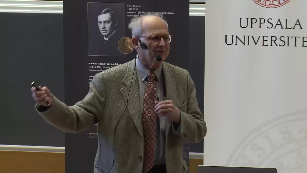 Nobel Laureates in physics Weiss, Barish & Thorne – Nobel Lectures in Uppsala 2017