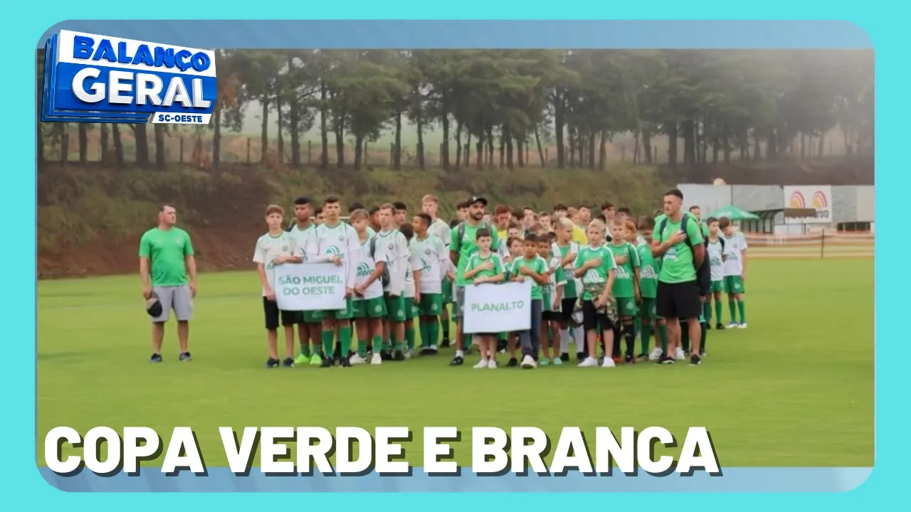 5ª Copa Verde e Branca envolve quase 600 atletas das escolinhas da Chapecoense