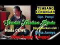 Download Lagu KARAOKE SENDIRI TERSIKSA RINDU (Meta Armys) (Voc CEWE)