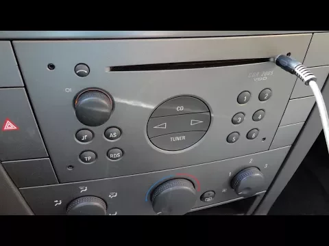 Download MP3 AUX in Siemens CDR 2005 VDO (Opel, Vauxhall)
