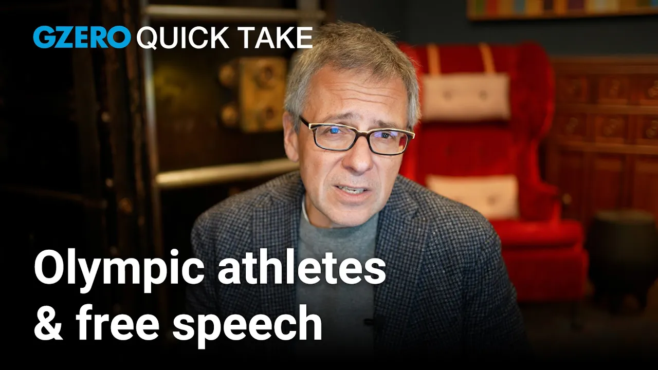 Freedom of expression at the Olympics | Ian Bremmer's Quick Take
