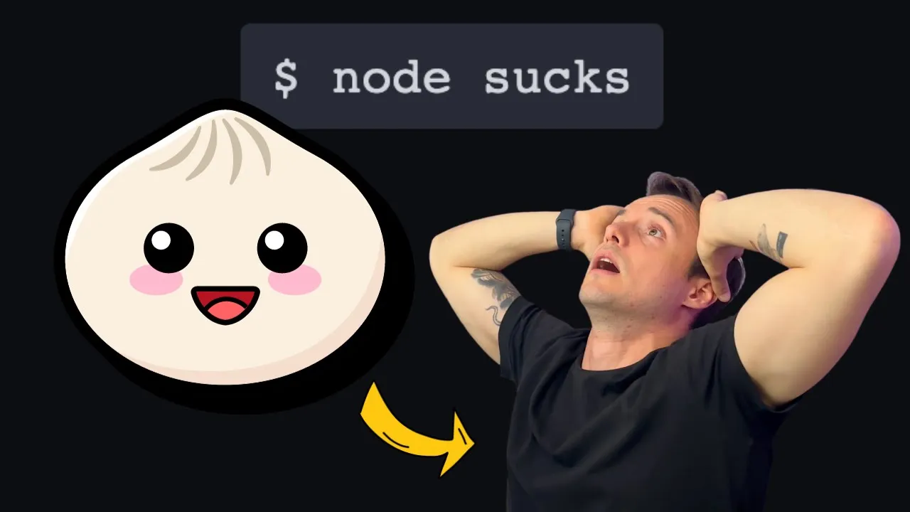 Bun 1.0 chegou e me fez cair de joelhos em terra vs. NodeJS