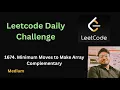 Minimum Moves to Make Array Complementary Leetcode - 1674