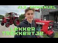 Lagu OP de TREKKER naar school: Emmanuel showt z'n VOLVO BM T500 H