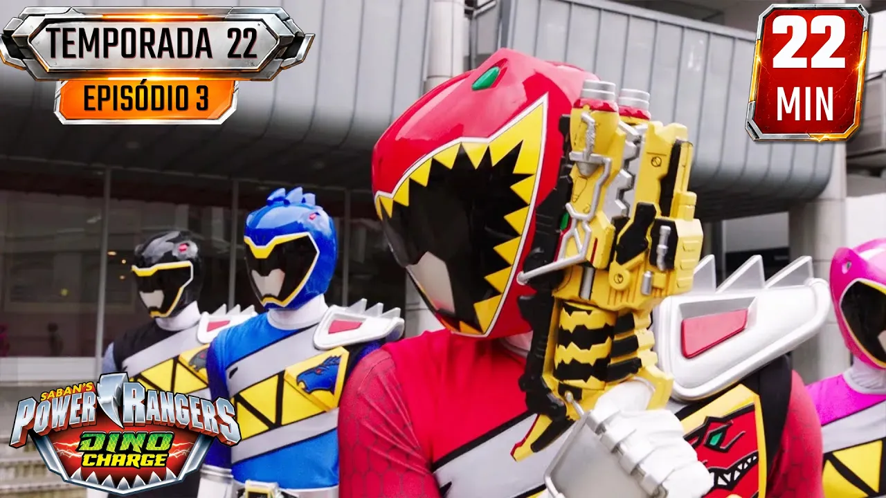 A Hora dos Tolos | Dino Charge | E03 | Episódio Completo | Power Rangers para Crianças