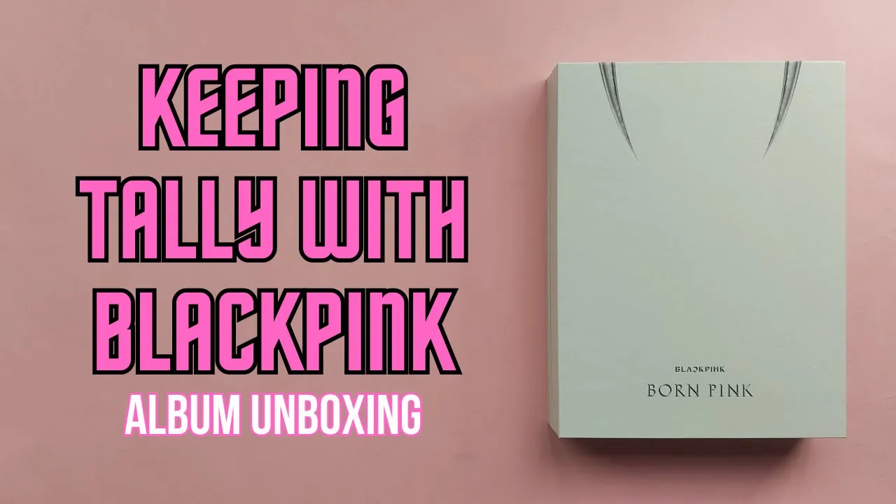 BLACKPINK Album Unboxing 'Born Pink' (Grey Ver.)