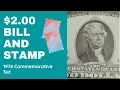 1976 2 Bill and Stamp -