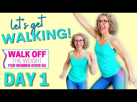 Download MP3 Start LOSING WEIGHT now!  Simple POWER WALK workout (no equipment) 🦶 WALK Off the Weight Day 1