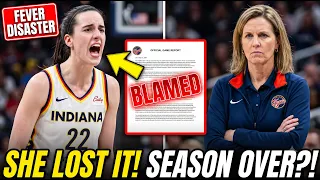 Caitlin Clark FURIOUS After Christie Sides BLAMES Her For Shocking Fever LOSS