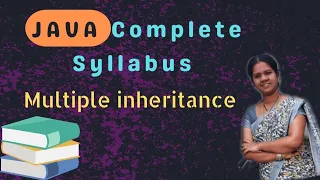 Multiple inheritance interfaces example 36 java course in telugu