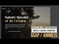 Smooth Loading Animation using GSAP and AnimeJS Background Fully Responsive