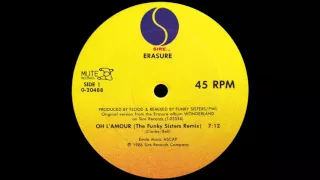 erasure oh lamour the funky sisters remix 1986 