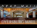 Dyersburg Mall Dyersburg TN Small Dead Mall With Planters and Dim Corridors