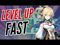 FASTEST WAY TO LEVEL UP ADVENTURE RANK GENSHIN IMPACT GUIDE
