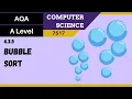 42 AQA A Level 7517 SLR5 - 4 3 5 Bubble sort